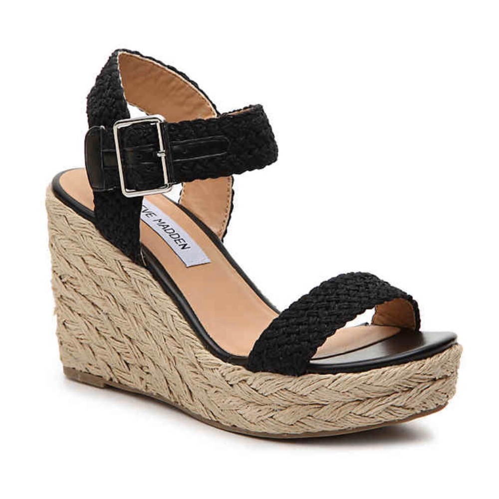 Steve Madden Espadrille Wedges NWOT